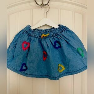 Mini Boden Chambray Skirt